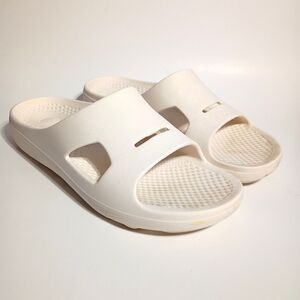 Revitalign Recovery Sandals Slides Womens 10 Pwr Bridge Foam Comfort Fitness